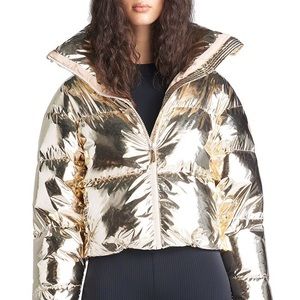 CORDOVA down jacket in metallic